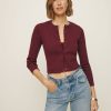 Reformation Joanne Cotton Cardigan Best