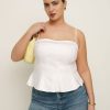 Reformation Meryl Linen Top Es Wholesale