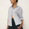 Reformation Andy Oversized Linen Shirt New