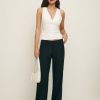 Reformation Vida Low Rise Pant New