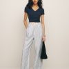 Reformation Fernando Wide Leg Linen Pant Online