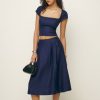 Reformation Savannah Linen Two Piece New