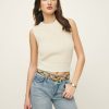 Reformation Teagan Cotton Sweater Vest Online