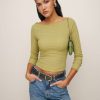 Reformation Wiley Knit Top Hot