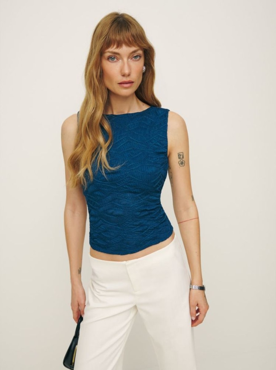 Reformation Dusk Knit Top Online