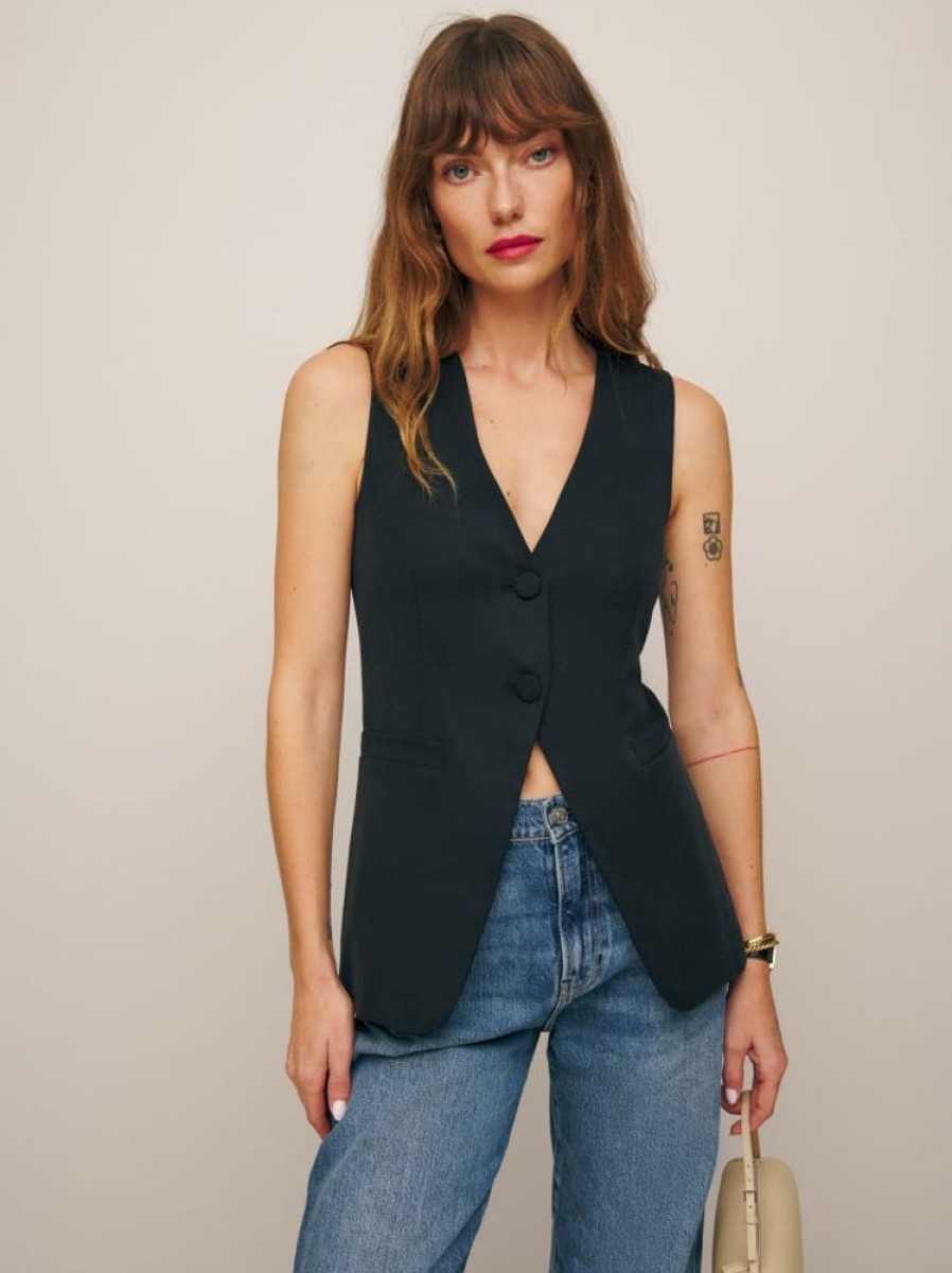 Reformation Casey Vest Online