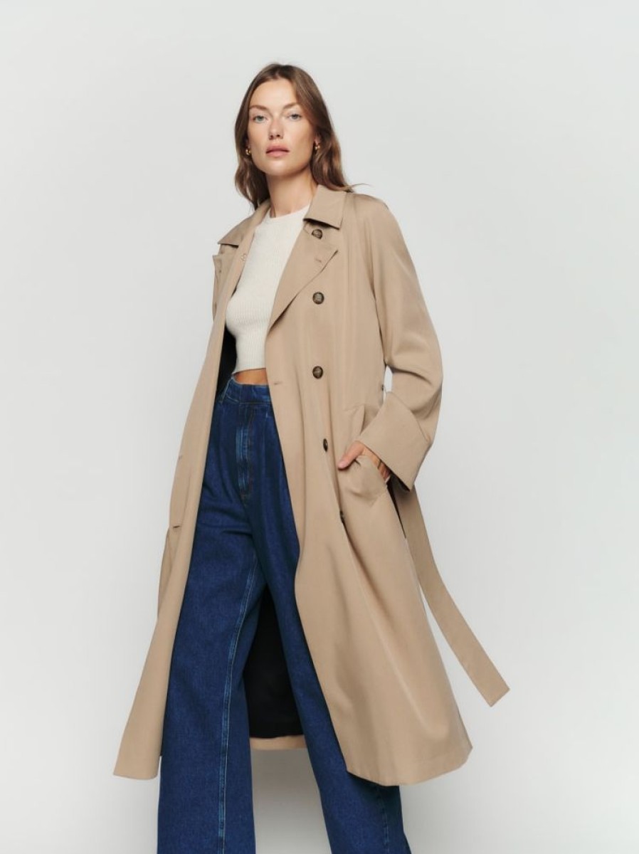 Reformation Kensington Trench Best