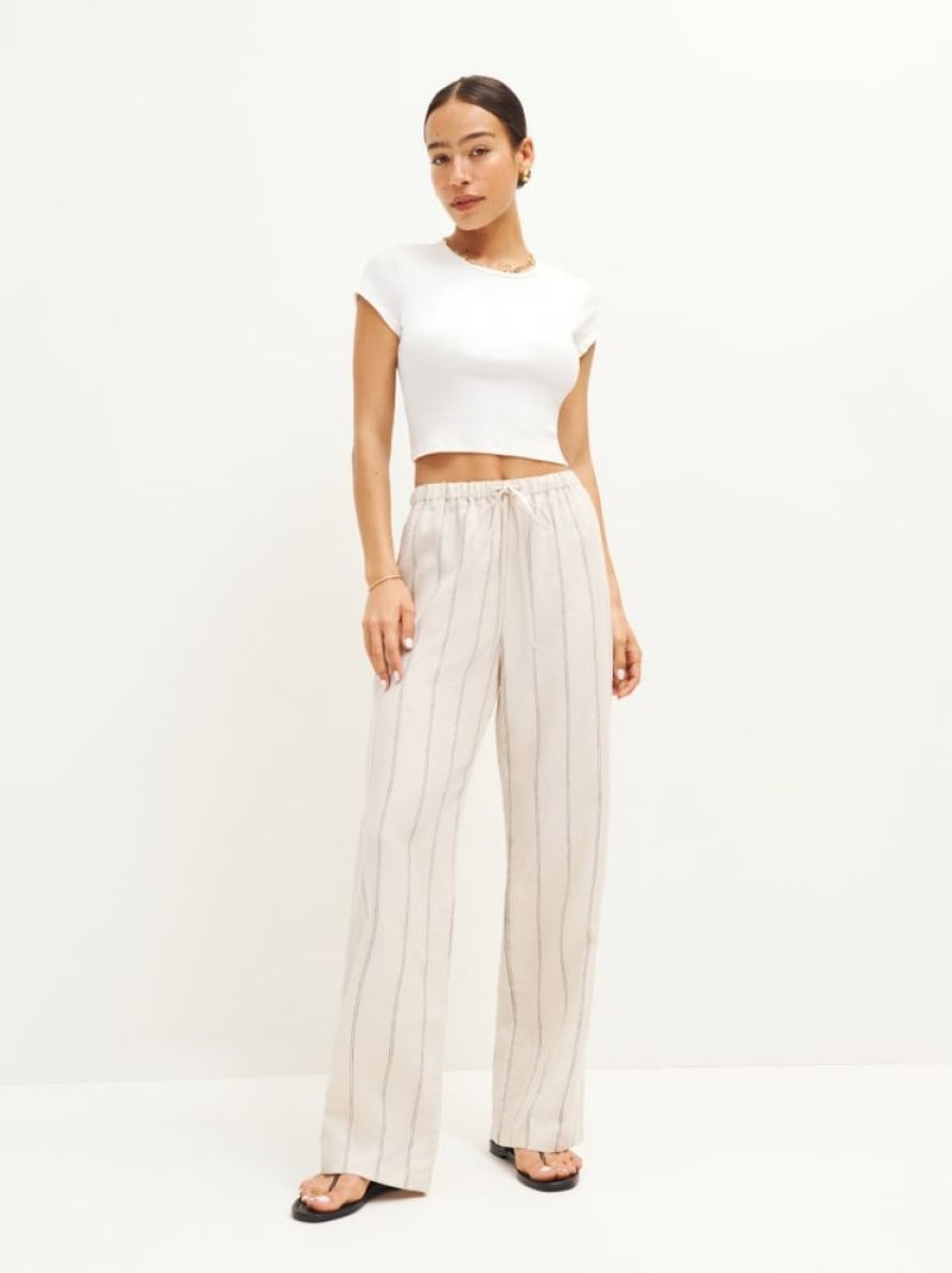 Reformation Olina Linen Pant Best