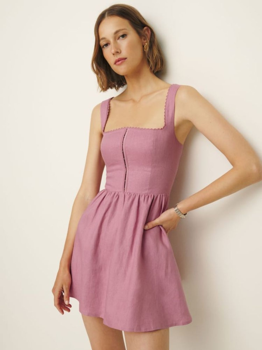 Reformation Sheri Linen Dress Online