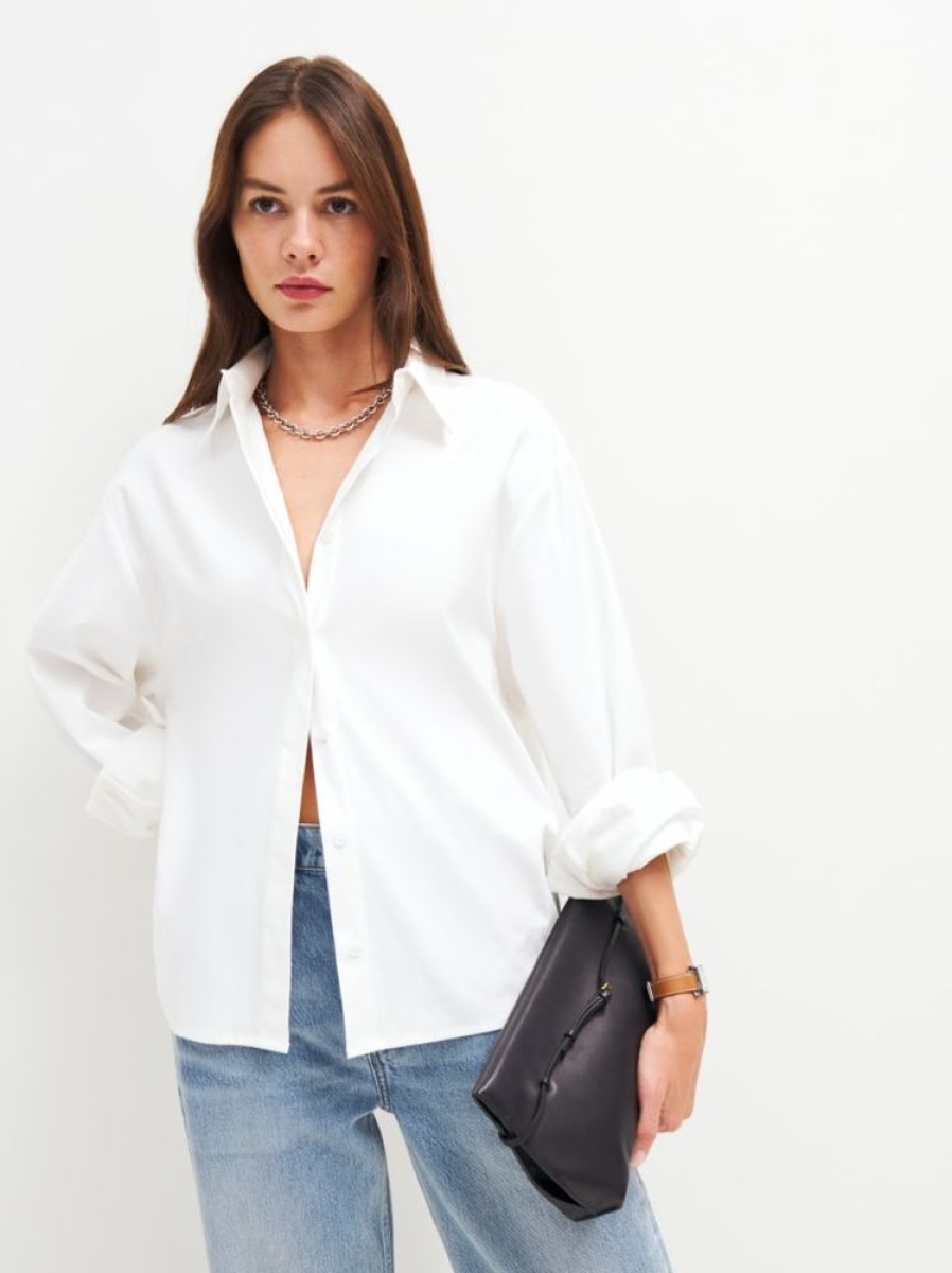 Reformation Andy Oversized Shirt Online