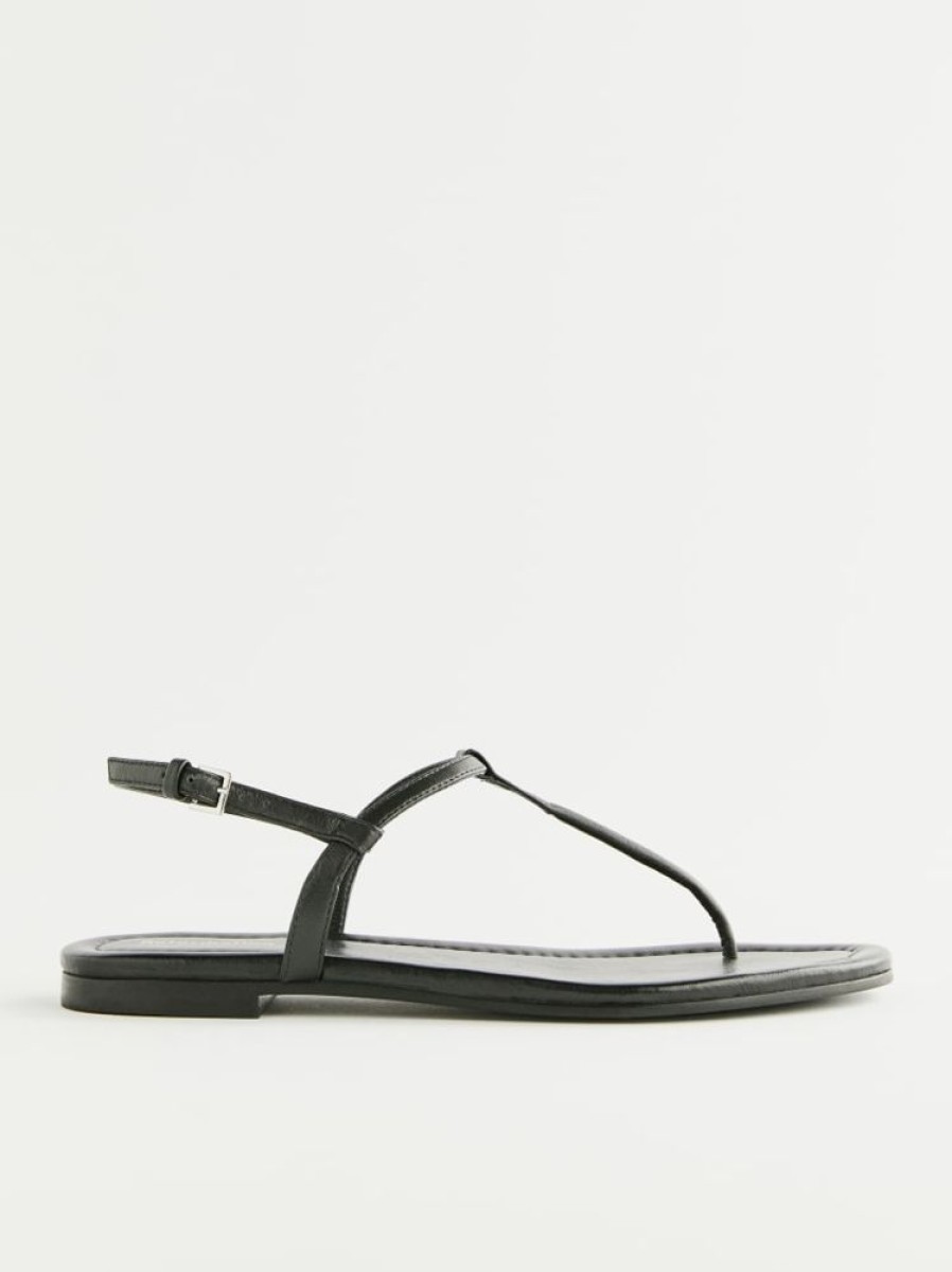 Reformation Thea T-Strap Flat Sandal Online