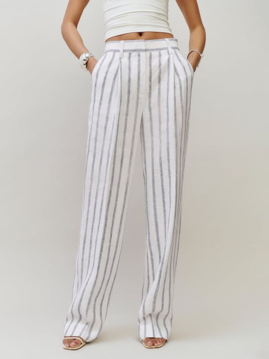 Reformation Alex Linen Pant Best