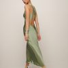 Reformation Casette Silk Dress Clearance