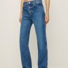 Reformation Val 90S Mid Rise Straight Jeans Wholesale