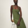 Reformation Alli Silk Dress Online