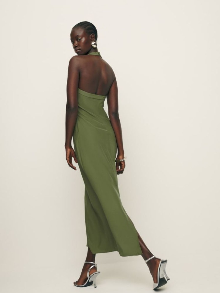 Reformation Alli Silk Dress Online