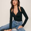 Reformation Noa Knit Bodysuit New