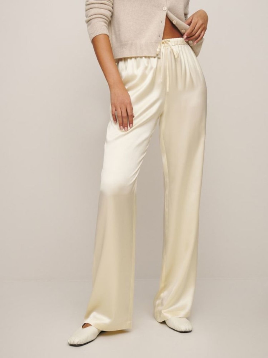 Reformation Olina Silk Pant Online