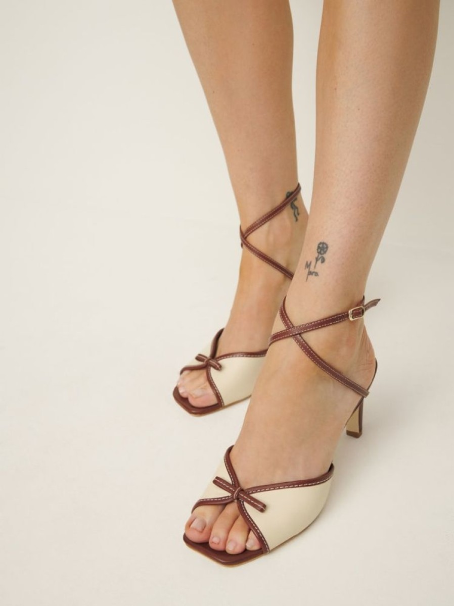 Reformation Gene Heeled Sandal Clearance