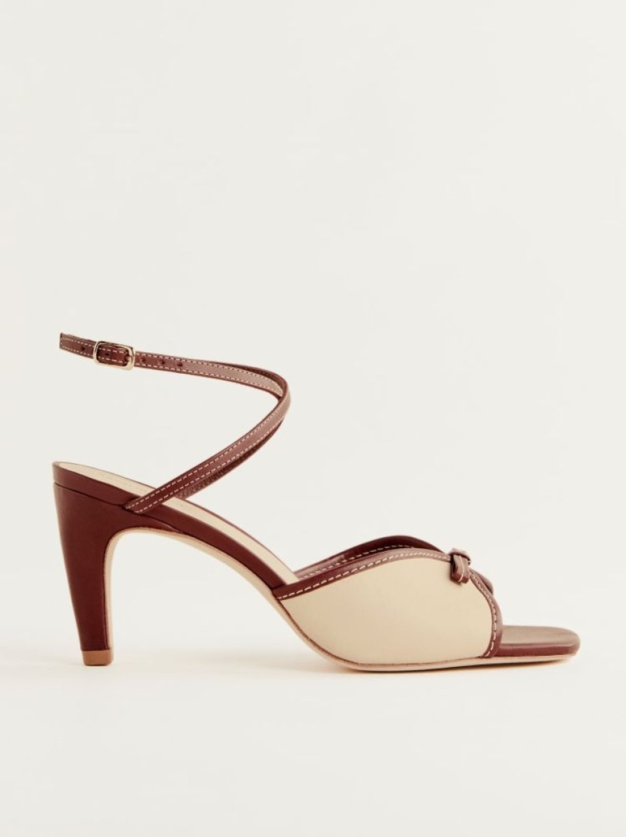 Reformation Gene Heeled Sandal Clearance