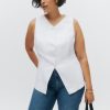 Reformation Aspen Linen Top Es Hot