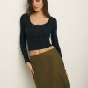 Reformation Billie Knit Top New