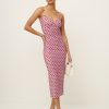 Reformation Cesca Knit Dress Hot