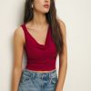 Reformation Darla Knit Top Hot