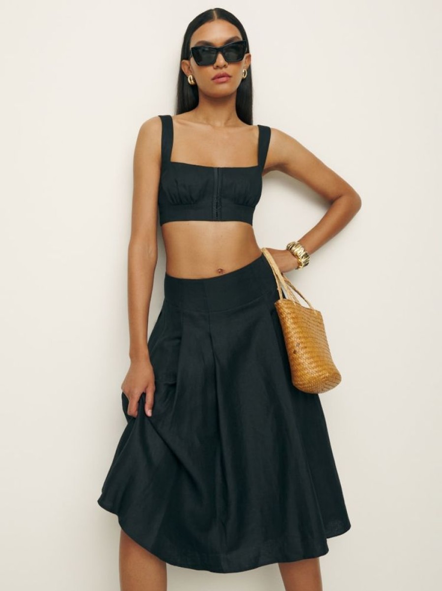 Reformation Santana Linen Two Piece Online