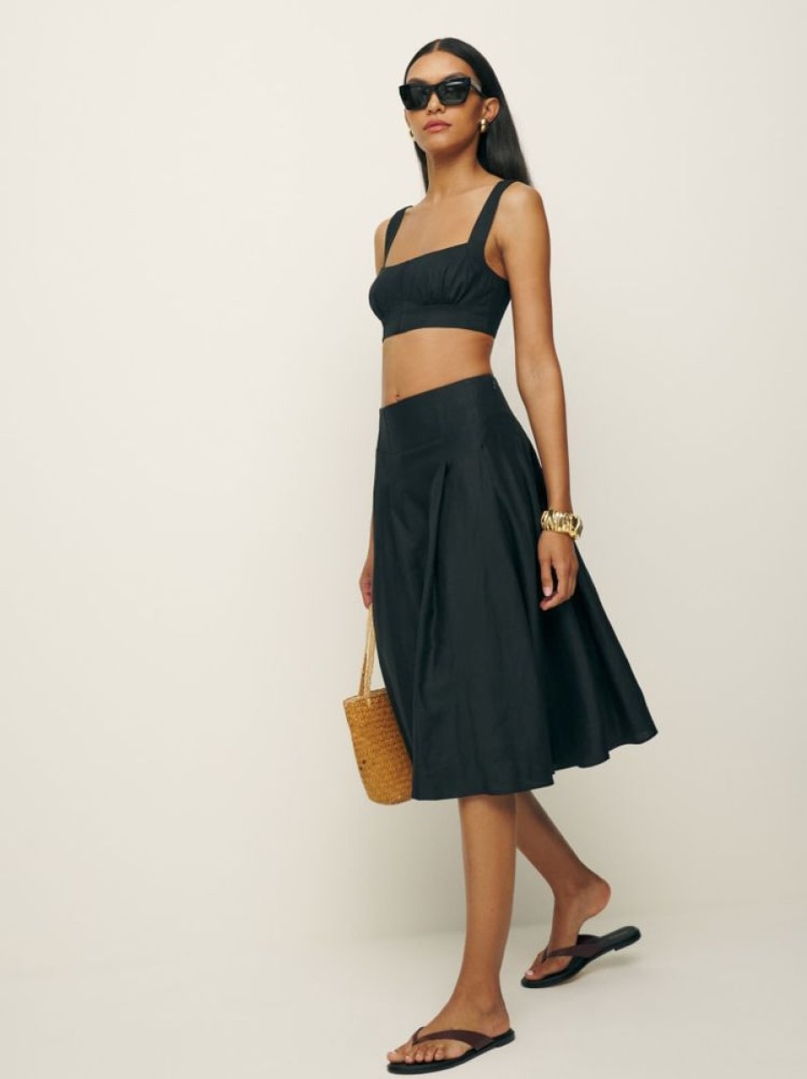 Reformation Santana Linen Two Piece Online