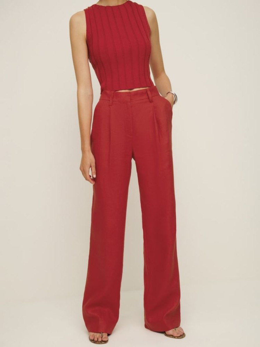 Reformation Alex Linen Pant Best