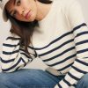 Reformation Anna Cotton Crewneck Sweater New