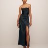 Reformation Barrow Silk Dress Wholesale