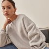 Reformation Vintage Oversized Crewneck Sweatshirt Hot