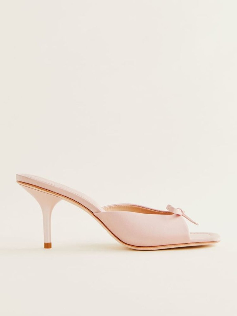 Reformation Clementine Heeled Mule Sandal Online