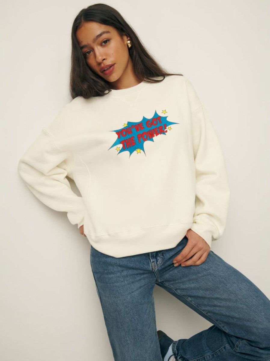 Reformation Vintage Crewneck Sweatshirt Online