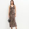 Reformation Neola Silk Dress Hot