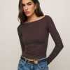 Reformation Wiley Knit Top Hot