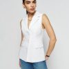 Reformation Billie Linen Vest Online