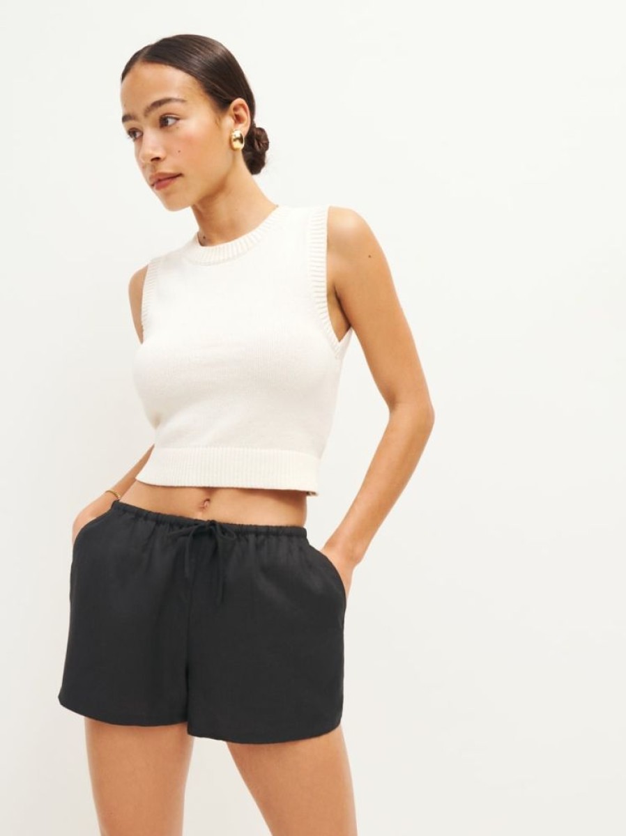 Reformation Zoey Linen Short Clearance