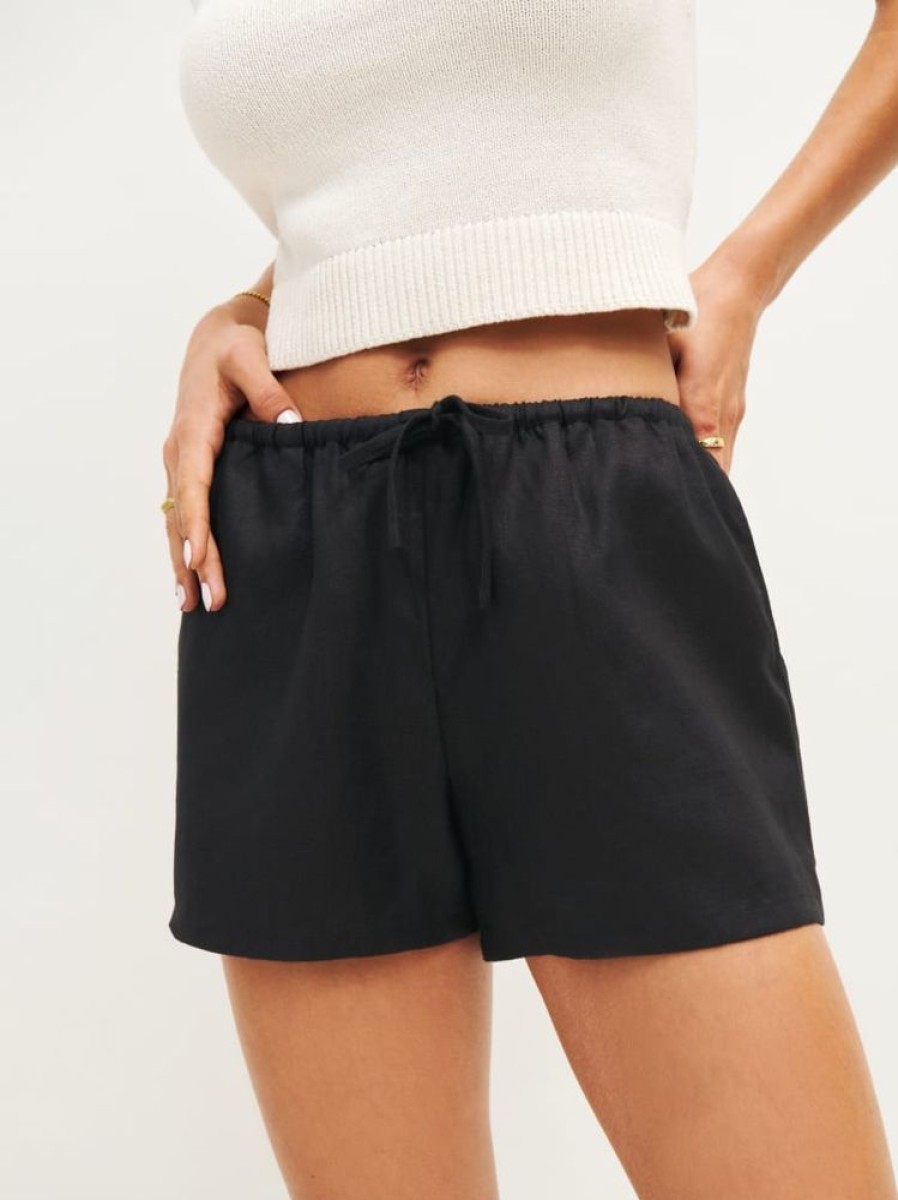 Reformation Zoey Linen Short Clearance