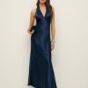 Reformation Daniela Silk Dress Hot