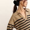 Reformation Francesco Cotton Polo Sweater Wholesale