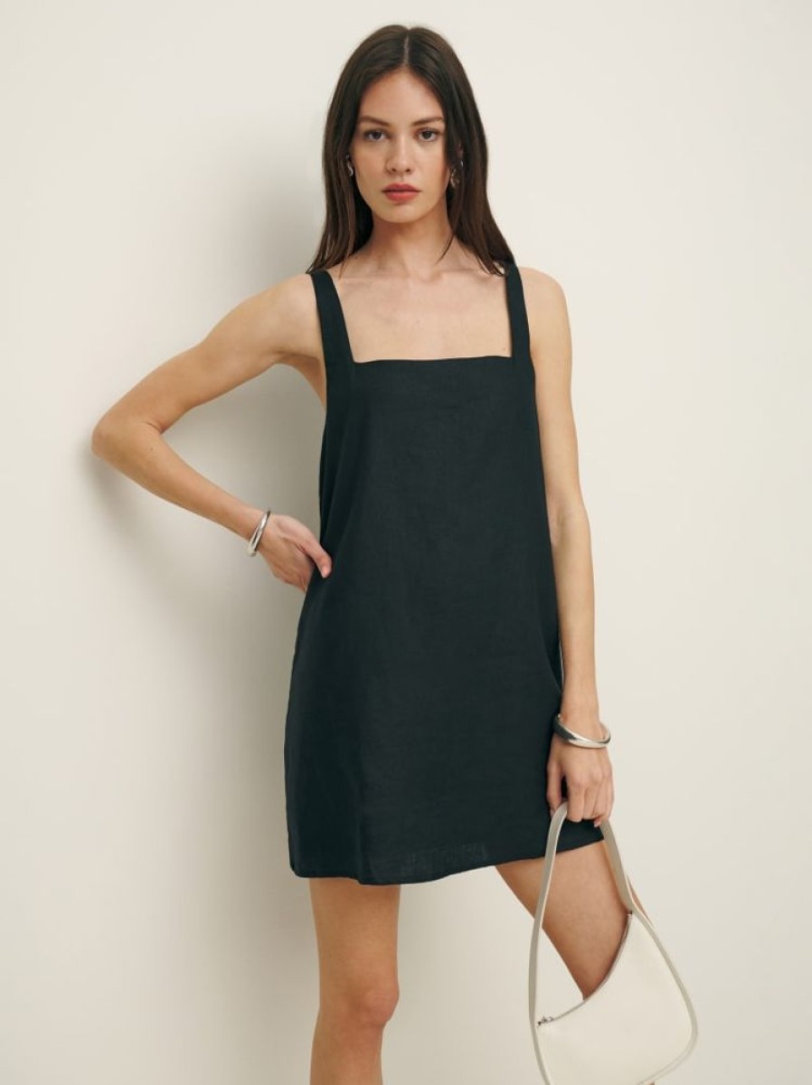 Reformation Cami Linen Dress Online