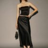 Reformation Layla Silk Skirt Hot