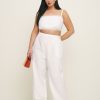 Reformation Violet Linen Two Piece Es Wholesale