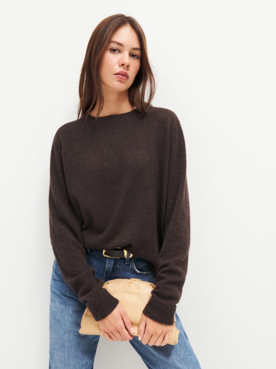 Reformation Cashmere Boyfriend Sweater Hot