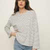 Reformation Oversized Long Sleeve Tee Best