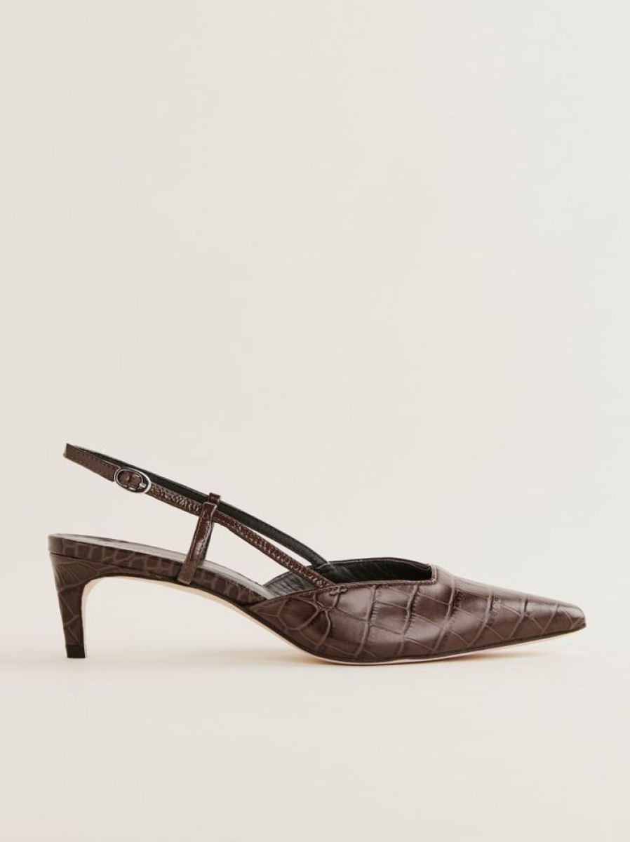 Reformation Wilder Slingback Heel New