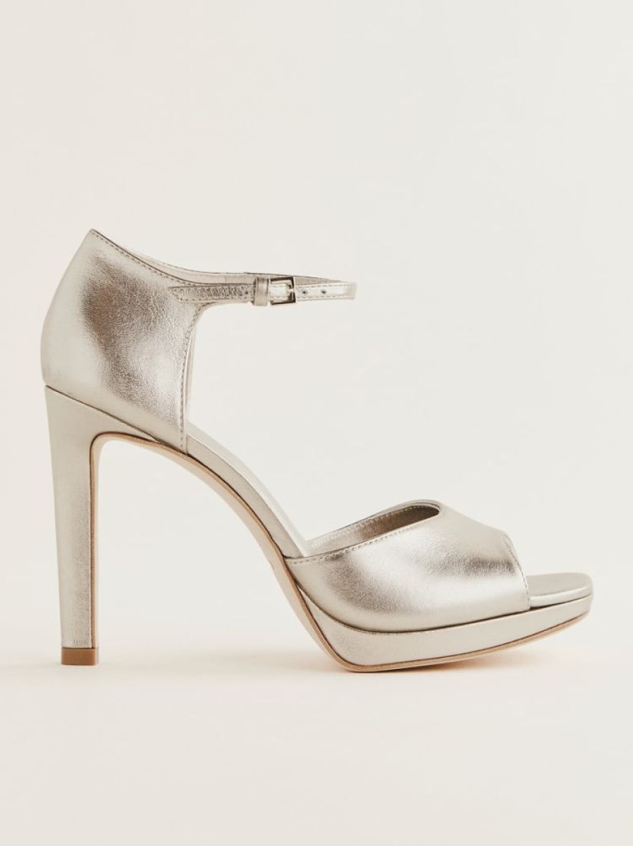 Reformation Gloria Heeled Platform Sandal Hot